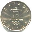Canada 2010 Lucky Loonie Olympic Dollar