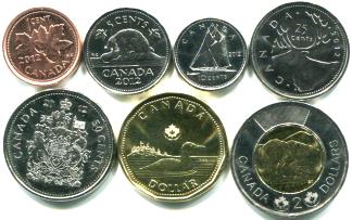 Canada 2012 coin set