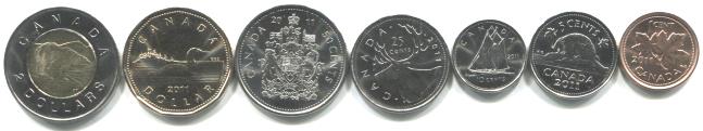 Canada 2011 coin set