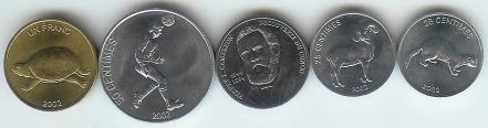 Congo coin set