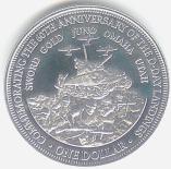 Cook Islands 1 Dollar D-Day coin