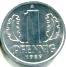 East Germany 1 Pfennig