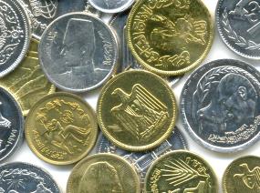 Egyptian coin set