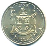 Fiji 1 Dollar 1969