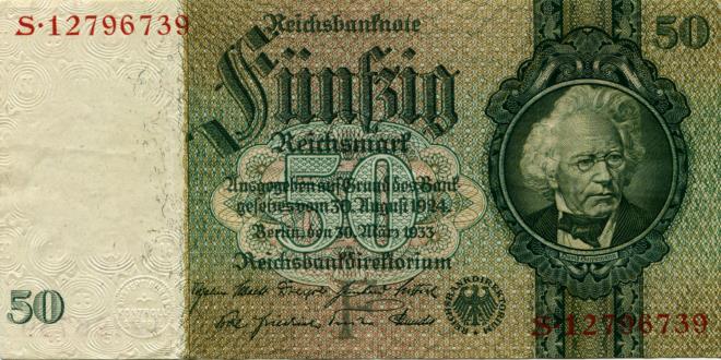 Germany 50 Reichsmark 1935