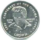 Gibraltar 1 Crown, 1996 pictures Elvis Presley