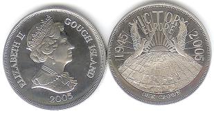 Gough Island 1 Crown 2005