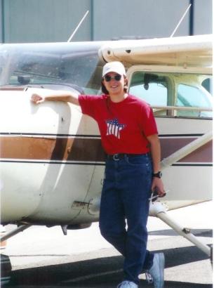 Private pilot Grace Anderson