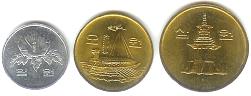 South Korea coin set