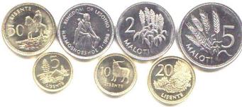 Lesotho coin set