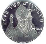 Liberia $10 Pope John Paul II