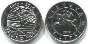 Lithuania1 Litas 2010 Battle of Grunwald