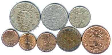 Portuguese Mozambique coin set