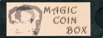 Magic coin box for Palau Harry Houdini coin