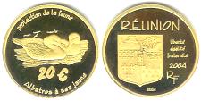 Reunion Gold 20 Euro Reunion Gold 20 Euro