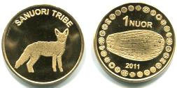 Sanuori Tribe 1 Nuor coin, 2011