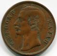 Sarawak 1 Cent 1870-1891 Sarawak 1 Cent of Charles Brooke, the White Raj