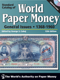 Standard Catalog of World Paper Money, Vol. 2. General Issues 1644-1960, 12th edition, with bonus DVD of the catalog
