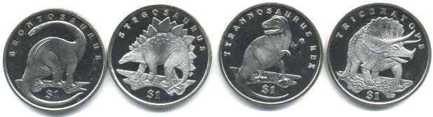 Sierra Leone 2006 Dinosaur Dollars
