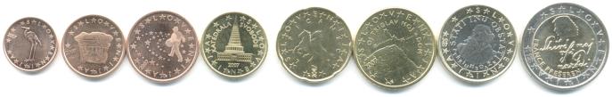 Slovenia Euro coins