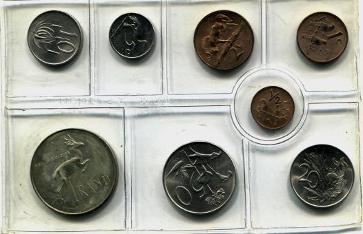 South African 1970 Proof Set features native plants and wildlife