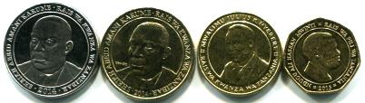 Tanzania 500, 200, 100 & 50 Shillings - Obverses