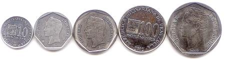 Venezuela coin set