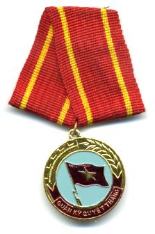 Democratic Republic of Vietnam Resolute Victory Banner Military Decoration