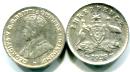 Australia silver George V 3 Pence 1911-1936 KM24