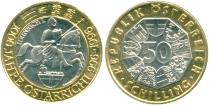 Austria 50 Schilling 1996, 1000th Anniversary of Austria KM3038
