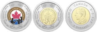 Canada 2 Dollars 2026 Royal Canadian Legion 2 Dollar coins