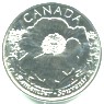Canada 25 Cents 2015 poppy regular (uncolored) strike