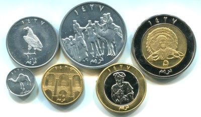 Cabo Dakhla 6 coin set, 2006 1 - 500 Pesetas