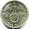 Nazi Germany silver 2 Reichsmark