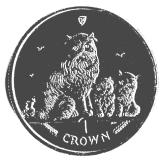 Isle of Man 2005 Himalayan Cats coin
