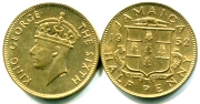 Jamaica 1/2 Penny 1952 KM34