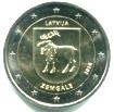 Latvia 2 Euros 2018 Zemgale (Semigallia) Region