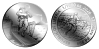 Liberia 12mm 2026 Palladium 12 Dollar D-Day coin