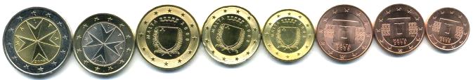 2008 Malta Euro coin set