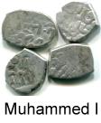 Mamluk silver fractional dirhams of al-Nasir Muhammad I, 3rd reign, 1310-1341 Album 921