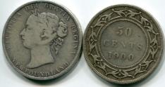 Newfoundland Victoria 50 Cents 1894-1900 KM6