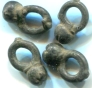 Munshi style copper trade beades from northern Nigeria Munshi style copper trade beades from northern Nigeria