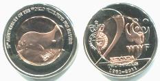 Redonda bi-metallic 2 Dollars 2011