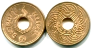 Thailand 1 Satang 1939 KM51 Thailand 1 Satang 1939 KM51