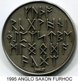 Wikingland 10 Wiking Mark Runic Year 2245 (1995) Anglo-Saxon Furhorc