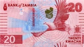 Zambia 20 Kwacha 2024 (2025) banknote